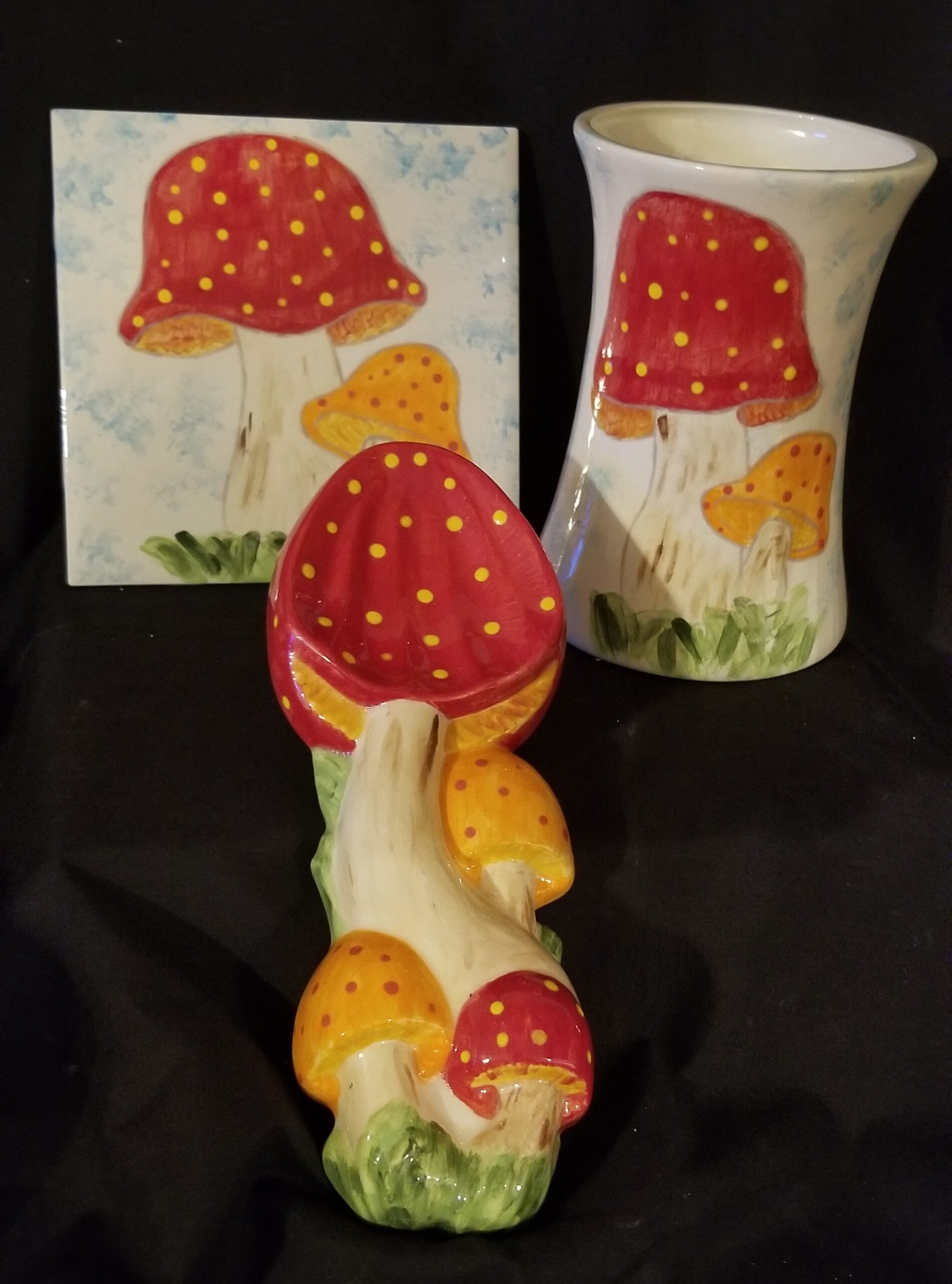 Kitchen Set - Mushrooms 3 piece 2