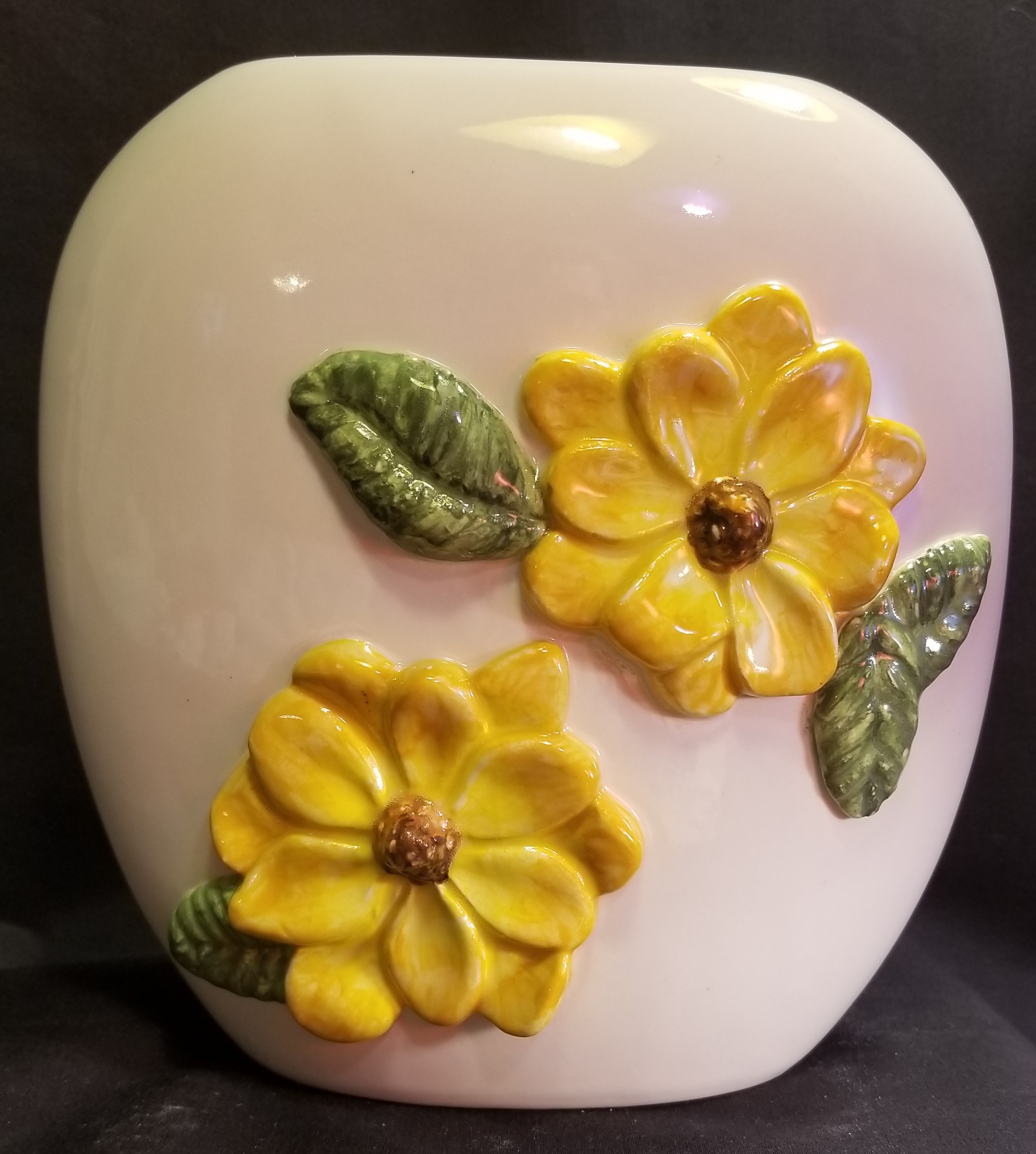 Vase - Pillow - Yellow Flowers