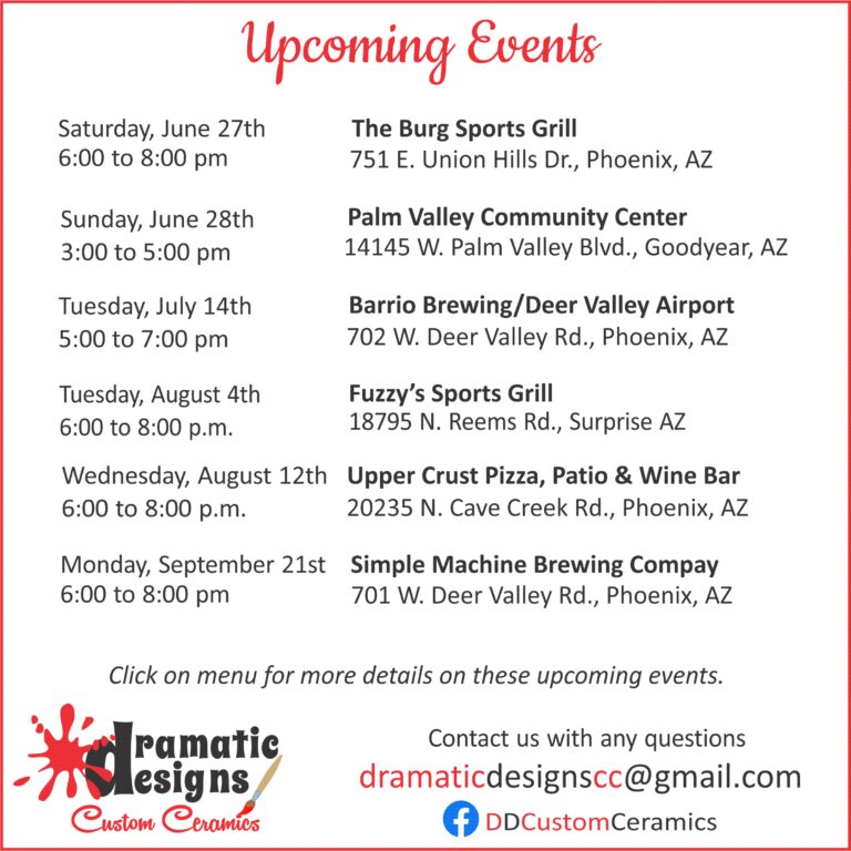 Upcoming Events - 6-23