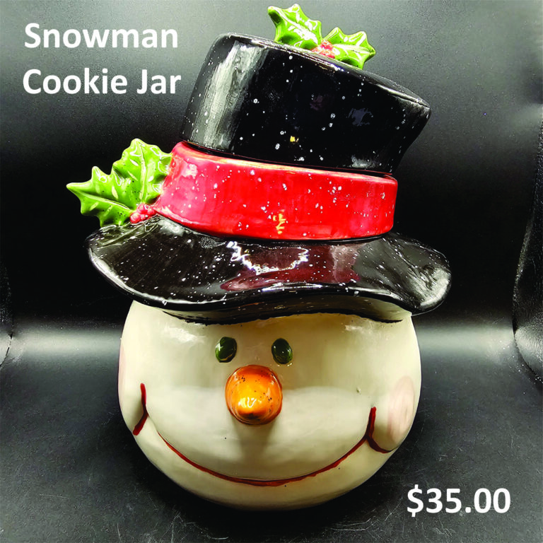 Snowman Cookie Jar for website