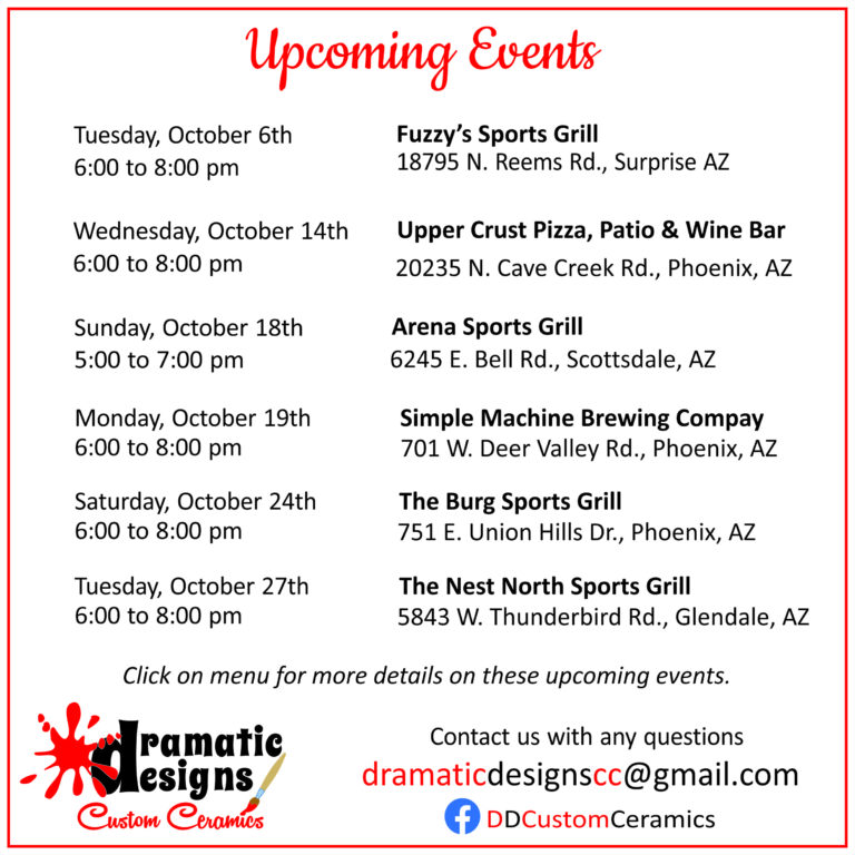 Upcoming Events 9-23